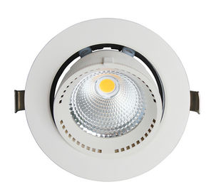 Yüksek Aydınlatma Verimliliği ile 40 Watt Gimbal Soğuk Beyaz LED Tavan Downlightlar