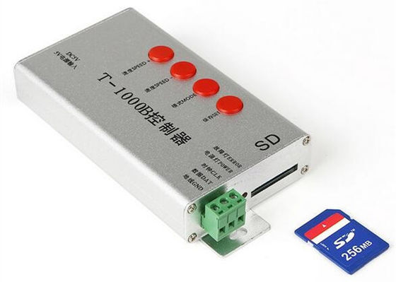 T-1000B Sd Kart Led Piksel Kontrol Cihazı Programlanabilir SPI Sinyal Çıkışı Tam Renkli Dimmer