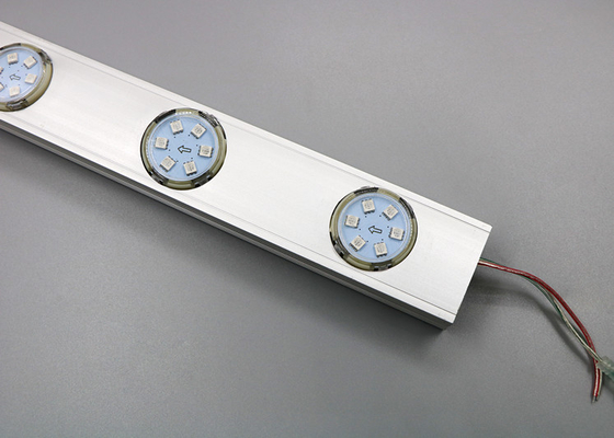 42mm Çap Adreslenebilir Beyaz Renk 20 Adet DC12V Şeffaf Kapaklı LED Piksel Modülü