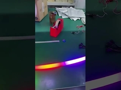 360° Yuvarlak 25mm Sihirli Renk Dış Kontrol Dijital Işık Çubuğu Adres edilebilir RGB LED Neon