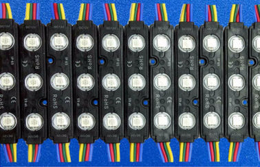 Yüksek Parlaklık 3 Chips Led Modülü SMD 5050 / RGB Lensli Suya Dengeli Lensli Mercek