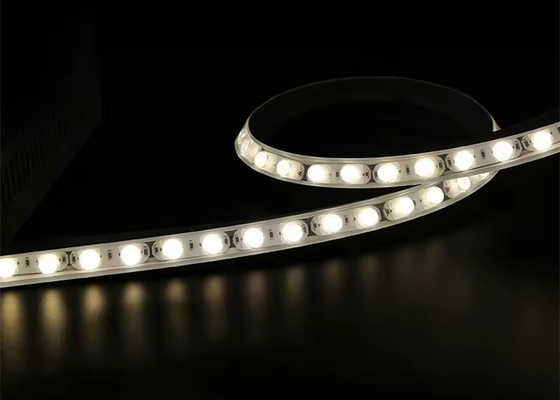 Eğilebilir 16 * 16 MM Esnek LED Doğrusal Optik Lens DC24V IP65 Su geçirmez Duvar Yıkama Işığı
