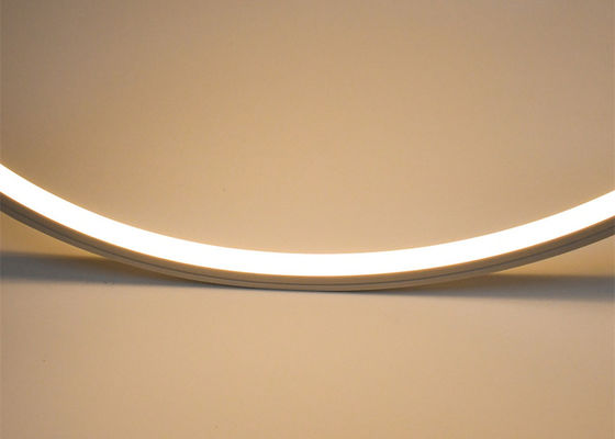 DC24V Esnek LED Şerit Işıklar 3000K Sıcak Beyaz Silikon Neon Tüp Işık