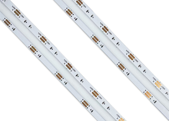 COB RGB 1056LEDs / M Lineer Kısılabilir LED Şerit 18W DC24V RA90 İç Mekan Dekorasyonu İçin