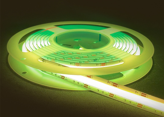 COB RGB 1056LEDs / M Lineer Kısılabilir LED Şerit 18W DC24V RA90 İç Mekan Dekorasyonu İçin