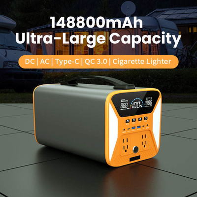 1000W LiFePO4 Pil Taşınabilir Güç İstasyonu Açık Kamp Balıkçılık Güç Bankası