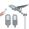 Su geçirmez Solar Pole Lamba Dış Aydınlatma IP65 LED Solar Sokak Lambası 3 Yıl Garanti