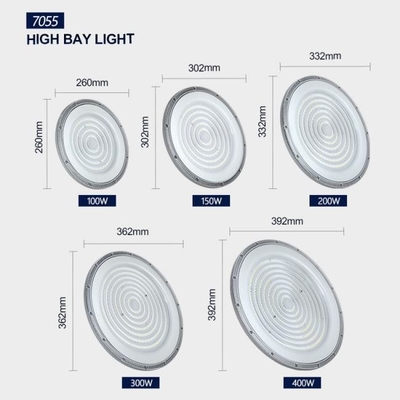 IP65 Su geçirmez LED Yüksek Körfez Işıkları Endüstriyel Işık 100w 150w 200w 300w 400w