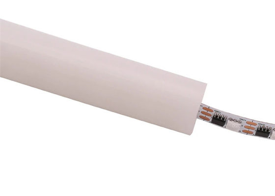 Dijital Işık Çubuğu Adres edilebilir RGB LED Neon 360° Yuvarlak 25mm Sihirli Renk Dış Kontrol
