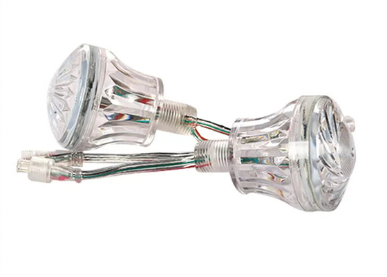 24v RGB WS2811/UCS1903 LED Eğlence Işığı Pixel Light Cabochon LED 60mm 18 Leds
