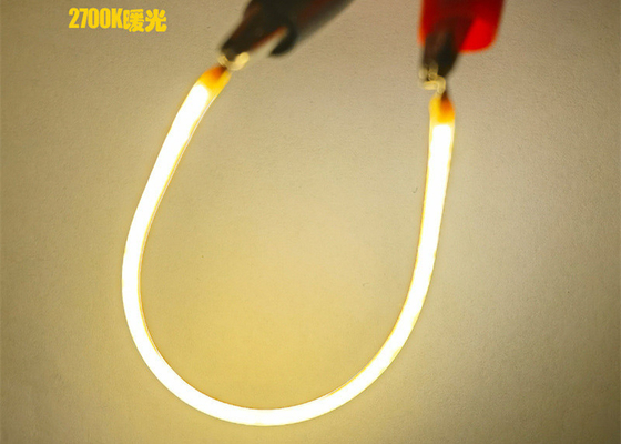 3VDC LED Esnek Filament 255mm 260mm 180 Chips 2200K Sarı Işık 300mA CRI 83