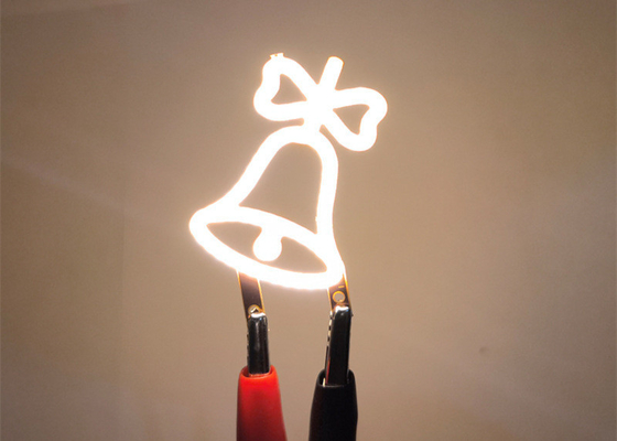 3V COB Esnek Filament Mum Diyot LED Noel Işık Tatil Partisi Aşk Mektupları Dekorasyon Lamba DIY