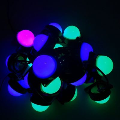 Sütlü Kapaklı 6adet SMD 5050 LED Piksel Lamba Rgb Piksel Işık Dizeleri 50mm / 60mm