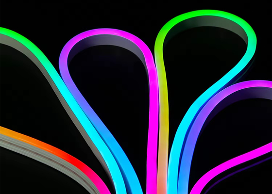 Akıllı Neon LED İp Işık Keti DC5V RGB Neon 1M 2M 5M IP67 DIY Neon Işık Çubuğu Bluetooth TUYA WIFI Uygulama Müzik
