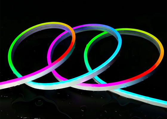 Akıllı Neon LED İp Işık Keti DC5V RGB Neon 1M 2M 5M IP67 DIY Neon Işık Çubuğu Bluetooth TUYA WIFI Uygulama Müzik