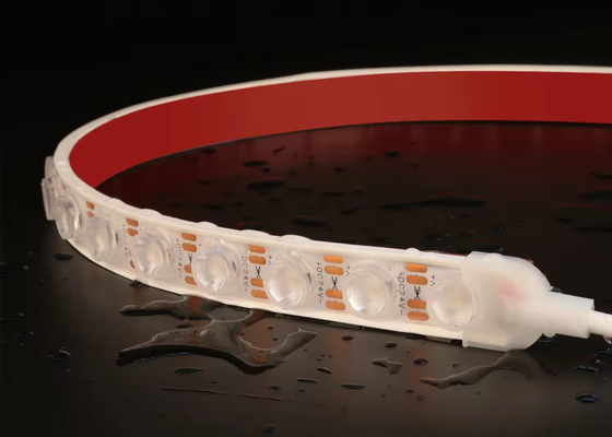 DC 24V 24W 1 led su geçirmez yumuşak şerit beyaz ışık LED lens duvar yıkayıcı cephe aydınlatması için