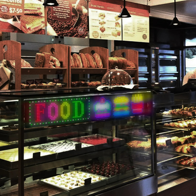 Özel Metin Deseni Animasyon LED Matrix Panelli Reklam Tanıtım Ekranı RGB Renkli APP Akıllı İçeride LED Ekranı