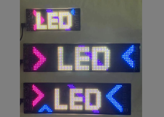DIY Led Taksi Pencere Ekranı Araba Reklamı için LED Ekran JDM için özelleştirilebilir tasarım, Araba Reklamı