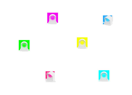 Adres edilebilir RGB IP68 Su geçirmez LED Eave Lights Noel Dekorasyonu için