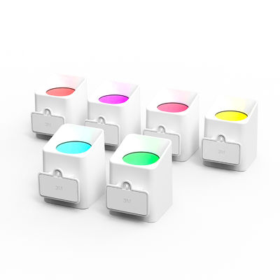 Bluetooth kontrolü Adres edilebilir RGBCW Akıllı Duvar Sconces / Eave Işıklar Noel Dekorasyonu İçin