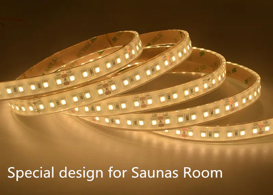 Sauna Odası Şeridi IP68 Su Geçirmez Sauna Aydınlatması LED Halat Isıya ve Neme Dayanıklı