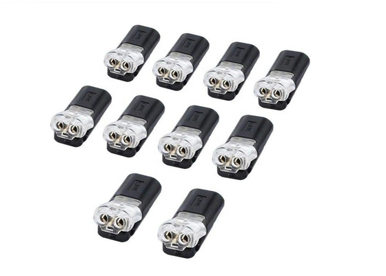LED Çekimsiz Terminal Blokları Hızlı Kablolama Butt Eklemleri ve Lehimsiz D2 Butt Terminal Bağlayıcıları