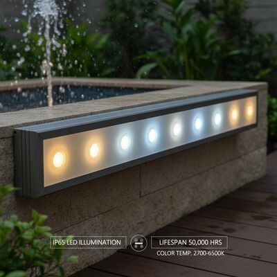 IP65 LED Aydınlatma Lambaları, 50 Bin Saat Ömrü ve 2700 ila 6500K Geniş Renk Sıcaklığı Aralığı ile Açık Alanlar İçin Uygundur